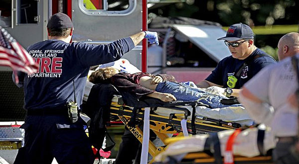 Florida School Shooting: Trump Avoids Talk of Gun Curbs